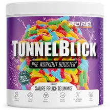ProFuel Pre Workout Booster Tunnelblick Saure Fruchtgummis 440 g