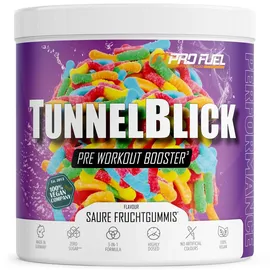 ProFuel Pre Workout Booster Tunnelblick Saure Fruchtgummis 440 g