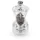 Peugeot Bistro Pfeffermühle 10 cm Transparent unbefüllt