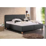 MAINTAL Mison 100 x 200 cm Bonnell-Federkernmatratze | H3 anthrazit