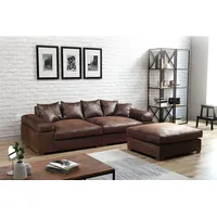 Fun Möbel Big Sofa Couchgarnitur Megasofa Riesensofa Arezzo inkl.