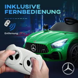 aiyaplay Kinder Elektroauto 12V mit 2,4G Fernbedienung Grün