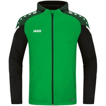 Jako Performance Kapuzenjacke Herren soft green/schwarz M