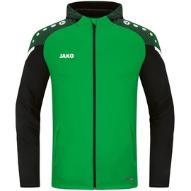 Jako Performance Kapuzenjacke Herren soft green/schwarz M