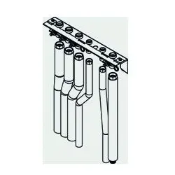 Viessmann Montagehilfe Aufputz nach oben, 2 Heizkreise ZK06410