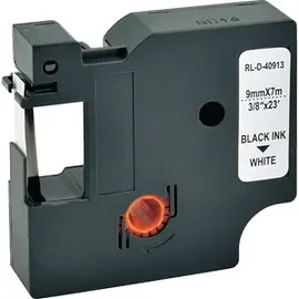 G&G 15566 Kompatibel Dymo D1 S0720680/40913, 9 mm, Schwarz auf weiß