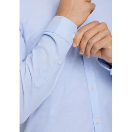 Lindbergh Businesshemd "Oxford-Hemd (Langarm) Slim Fit", Herren, Gr. XXL, Normalgrößen, blau (lt blau mix), Obermaterial: 97% Baumwolle, 3% Elasthan, Hemden