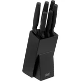 5five simply smart 6-teiliges Messerset mit Holzblock