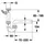Otto Haas KG Haas KG Siphon 1 1/2 Zoll mit einem WS-Anschluss, aus 100 % Recyclingmaterial - Grau