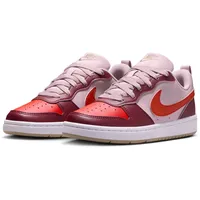 Nike Court Borough Low Kinder Rosa/Rot/Schwarz 38,5