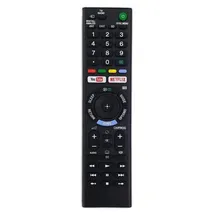 CoreParts MSP-REM004. TV, IR Wireless. Drucktasten, Schwarz - Schwarz