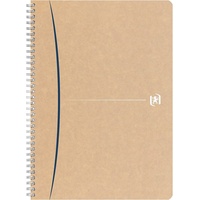 Hamelin Oxford Notizbuch Touareg A4, kleine Karos, 5 mm, 180 Seiten, Recyclingpapier, Spiralbindung sortiert