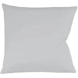 FLEURESSE Kissenbezug Satin 50 x cm Silber