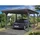 SKANHOLZ Carport Emsland 3,54 x 6,04 m schiefergrau inkl. EPDM-Dach und Pfostenanker