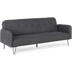 Schlafsofa Bridjet mit Stoff-Bezug, Schwarz