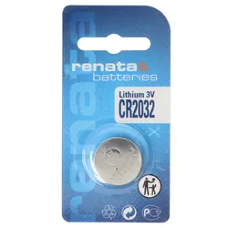 Renata CR2032 Lithium Batterie, Lithiumzelle CR2032, 3V