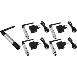 EUROLITE Set QuickDMX 1x Sender + 4x Empfänger