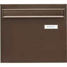 Burg Wächter Potsdam Zaun-Briefkasten 878 braun