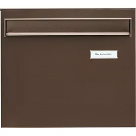 Burg Wächter Potsdam Zaun-Briefkasten 878 braun