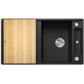 Blanco Axia III 5 S anthrazit + Holzschneidbrett