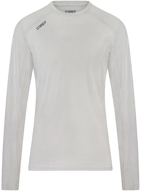 Cep Herren Pro Run Ultralight Tech Shirt Long Sleeve grau