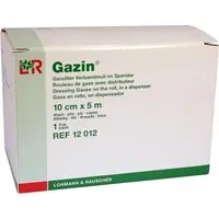 Lohmann & Rauscher GAZIN Verbandmull 10 cmx5 m 4fach gerollt