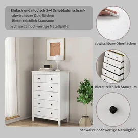OTTO home Avelin 80 x 120 x 40 cm Weiß