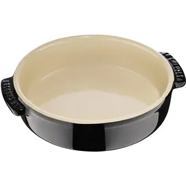 Le Creuset Snack-Platte 14 cm, schwarz