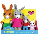 JEMINI TROTRO Plüschkoffer 15 cm Mehrfarbig