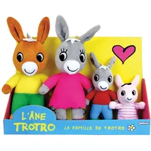JEMINI TROTRO Plüschkoffer 15 cm Mehrfarbig