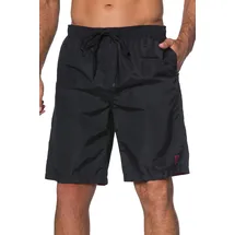 Jp1880 Badehose Badeshorts Schwarz 8XL