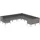 vidaXL Garten-Lounge-Set 11-tlg. grau