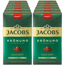 Jacobs Kaffee Krönung 500 g, 12er Pack