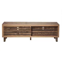CaliCosy Liam TV-Lowboard 35x45x140 cm Braun Holzwerkstoff