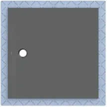 Geberit CleanFloor30 Rechteck-Duschwanne, 551026DM1,