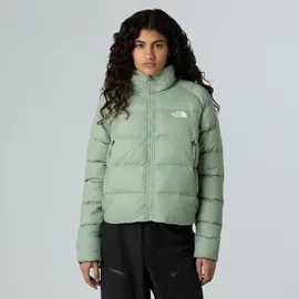 The North Face Daunenjacke THE NORTH FACE "W HYALITE DOWN JKT", Damen, Gr. L, grau (slate moss), Obermaterial: 100% Nylon. Wattierung: 100% Gänsedaunen, normal, Jacken Daunenjacke, mit Gänsedaunenfüllung, leichtes Material, mit Handwärmtaschen