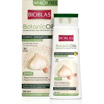 BIOBLAS Knoblauch Shampoo 500 ml Bioblas Geruchlos, Anti Haarausfall Frauen und Männer