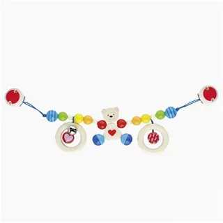 GoKi Kinderwagenkette Herzbär mit Clips
