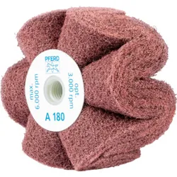 PFERD POLINOX Vlies-Schleifrad PNG Ø 100x50mm Gewinde M14 A180 für Feinschliff und Finish