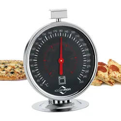 Backofen-Thermometer, schwarz