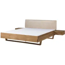 MASSIVMOEBEL24.DE FICHTELBERG 160 x 200 cm Beige
