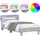 vidaXL 90 x 200 cm Grau