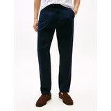 Tommy Hilfiger Harlem Chino Satin Relaxed Fit Hosen Blau 38 34