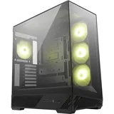 MSI MAG PANO 130R PZ Midi Tower Gaming Gehäuse, Seitenfenster, Schwarz