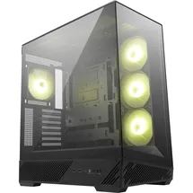 MSI MAG PANO 130R PZ Midi Tower Gaming Gehäuse, Seitenfenster, Schwarz