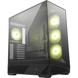 MSI MAG PANO 130R PZ Midi Tower Gaming Gehäuse, Seitenfenster, Schwarz