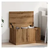 vidaXL Aufbewahrungstruhe Artisan-Eiche 70x40x38 cm Holzwerkstoff