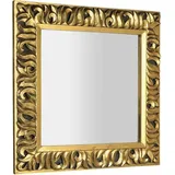 Sapho ZEEGRAS Rahmenspiegel 90 x 90 cm Gold