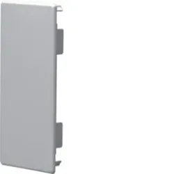 Hager FB6013067030 Endstück halogenfrei zu Leitungsführungskanal FB 60x130mm steingrau.Endstück als Formteil zu Leitungsführungskanal.