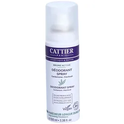 Cattier Deodorant Spray - Kardamom & Patchouli